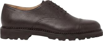 Scarosso Rupert Oxford - Heren - Nette schoenen - Bruin - 39 EU - Leer - Schoenen