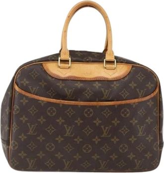 Louis Vuitton Pre-owned Handbags, female, Brown, Size: ONE SIZE Pre-owned Deauville Handbag
