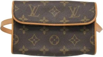Louis Vuitton Pre-owned Belt Bags, female, Brown, Size: ONE SIZE Pre-owned Pochette Florentine S Belt