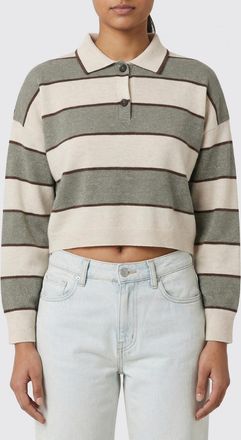 Brunello Cucinelli Polo in lana e cashmere a righe Brunello Cucinelli