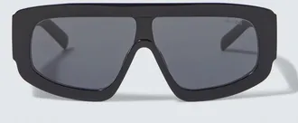 Prada Logo shield sunglasses