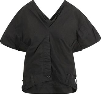 Balenciaga Cargo Pants Top in Zwart - Dames - Blouses - Zwart - XS - Katoen - Overhemden