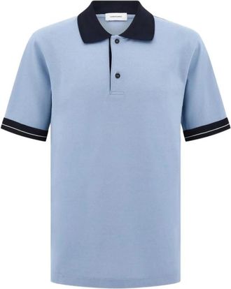 Ferragamo Polo shirt - Heren - Polos - Blauw - S - Tops