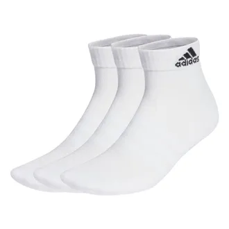 adidas Cushioned Sportswear Ankle Socks 3 Pairs White HT3441