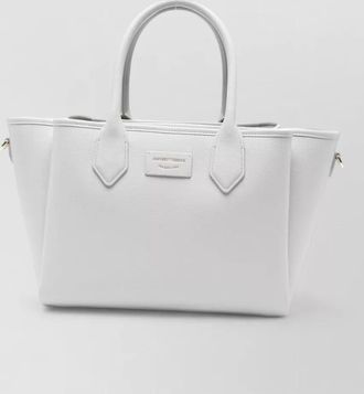 Emporio Armani grained shoulder bag