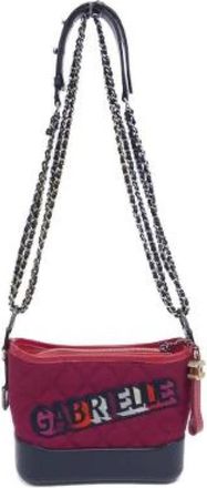 Chanel Pre-owned Felt Bucket Bag - Dames - Vintage Tas - Rood - ONE Size - Vintage