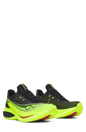 Saucony Endorphin Pro 5 Racing Shoe in Citron/black at Nordstrom, Size 10