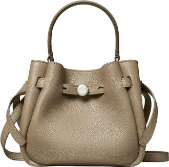 Tory Burch Tory Burch Bucket Bags - Romy Mini Bucket Bag - taupe - Bucket Bags for ladies