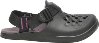 Chaco Unisex-klompen met strepen voor volwassenen (Zwart)