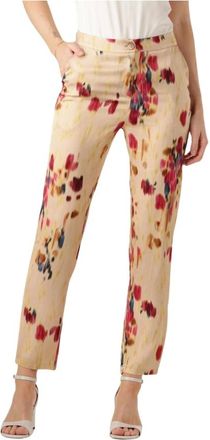 Amaya Amsterdam Dames, Broeken, Veelkleurig, Maat: S