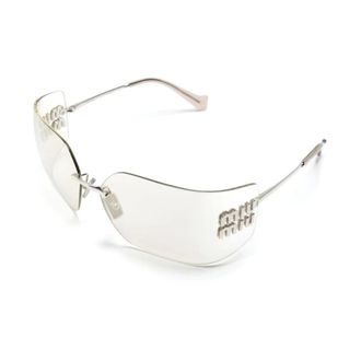 Miu Miu Sunglasses, female, Gray, Size: ONE SIZE MU 54Ys Sunglasses