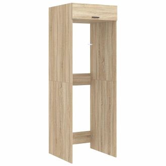 vidaXL Armario Para Lavadora Roble Sonoma 67,5 X 68 X 200 Cm Vidaxl