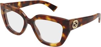 Gucci Demo Square Ladies Eyeglasses GG1847O 002 53