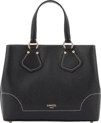 Lancel Chique Draagtas met Centrale Rits - Dames - Handtassen - Zwart - ONE Size - Leer - Tassen