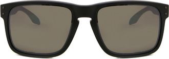 Oakley OO9244 HOLBROOK Asian Fit Polarized 924425 Mens Sunglasses Black Size 56