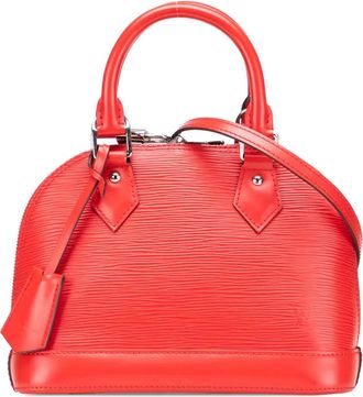 Louis Vuitton Borsa a tracolla Alma BB in pelle Epi 2016 - Rosso