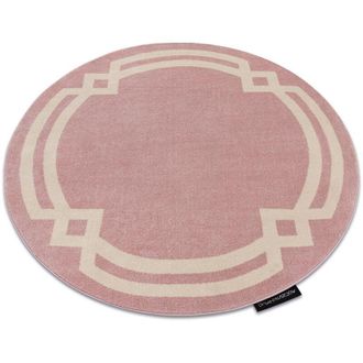 RugsX Rugsx - Alfombra Hampton Lux C&iacute;rculo Rosa Pink Circulo 120 Cm