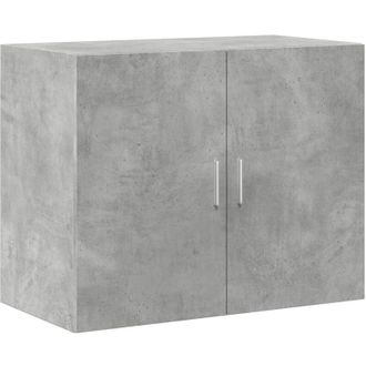 vidaXL Armario De Pared Madera Ingenier&iacute;a Gris Hormig&oacute;n 80x42,5x64 Cm Vidaxl