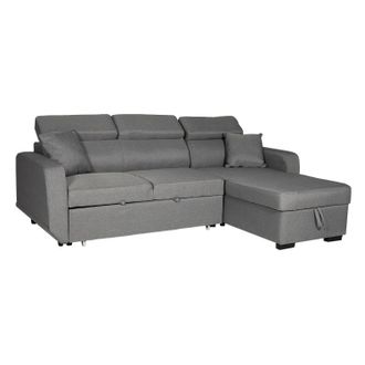Happy Garden Happy Garden - Sof&aacute; Convertible Warren 3 Plazas Gris