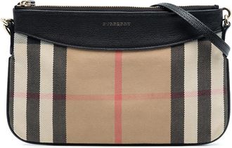 Burberry Pre-owned Burberry House Check Canvas Peyton Crossbody CNQINCHOQIN