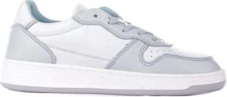D.A.T.E. Leren Sneakers met Logo Detail - Dames - Sneakers - Veelkleurig - 37 EU - Leer - Schoenen