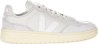 Veja Leren Sneakers - Dames - Sneakers - Grijs - 38 EU - Leer - Schoenen
