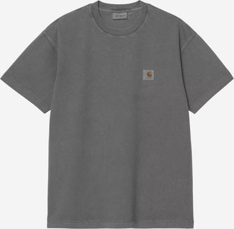 Carhartt Work in Progress Grey Logo T-Shirt