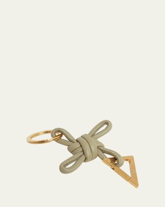 Bottega Veneta Knotted Napa Key Chain