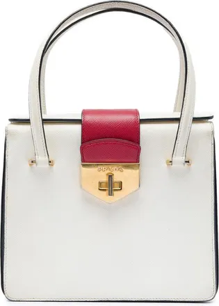 Prada Pre-owned Prada Mini Saffiano Turnlock Handbag Ladies KX6NEUL2V2CWJZTZ
