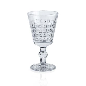 Kaleidos Milano Set of 6 Windsor transparent glasses 260 ml