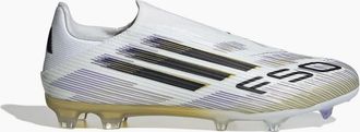 adidas Mens League Laceless Adults Firm Ground Football Boots - White - Size: 11.5 46.7