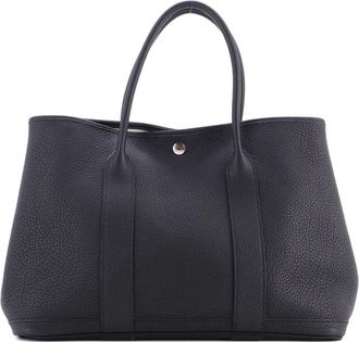 Herm&egrave;s Garden Party Leather 36 tote bag - Nero