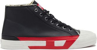 Diesel S-D-Verse Vulcanized shoes with D logo - Sneakers - Man - Black