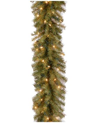National Tree Company 9Ft Norwood Fir Garland With 50 Clear Lights