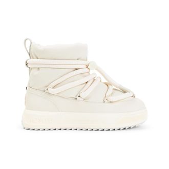 Moncler Light Beige Altive Mid Snow Boots