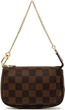 Louis Vuitton Pre-owned Mini Bags, female, Brown, Size: ONE SIZE Pre-owned Fabric Mini Bag