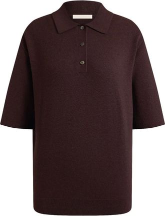 12 Storeez Polo in maglia - Marrone