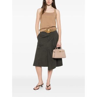 Max Mara Ribbed Cotton Tank Top - Beige