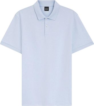 HUGO BOSS Polo Shirt - Heren - Polos - Blauw - 2XL - Tops
