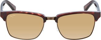 Maui Jim Kawika HCL Bronze Square Unisex Sunglasses H257-16C 54
