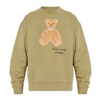 Palm Angels Uomo, Felpe, Verde, S, new