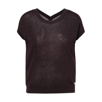 Beaumont Amsterdam Dion Pullover - Dames - Truien - Bruin - Maat: S Zijde