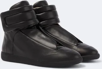Maison Margiela Future leather high-top sneakers
