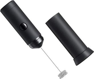 OEM Espumador De Leche El&eacute;ctrico, Batidor De Mano Port&aacute;til, Batidora De Cocina Con Cabezal Batidor De Acero Inoxidable Para Huevos