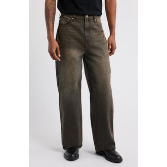 Elwood Nonstretch Baggy Jeans in Worn Out Wash at Nordstrom, Size 28