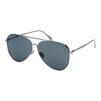 Tom Ford Charles-02 Sunglasses - male - Tom Ford - Sunglasses - Gray - 60 MM - Accessories