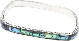 Samuel B. Silver Abalone Bangle