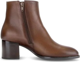 Gabor Schoenen, Dames, Bruin, 38 1/2 EU, Enkellaars met hakje