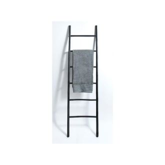 MSV Msv - Toallero Escalera 6 Niveles Tilda Bamb&uacute; Negro