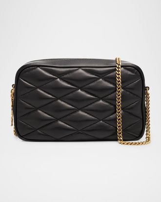 Saint Laurent Mini Camera Bag in Quilted Leather